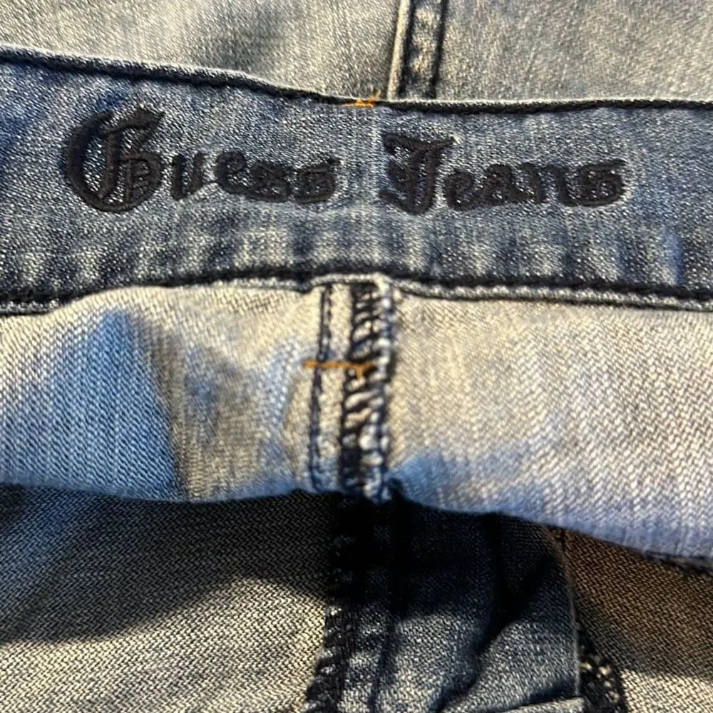 Guess Jeans Mens 40 Blue Light Wash Lightweight‎ Denim
